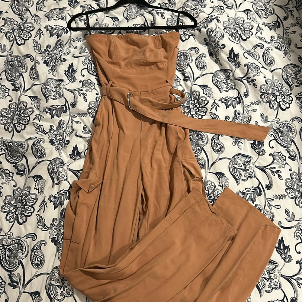 Forever 21 Orange Jumpsuit